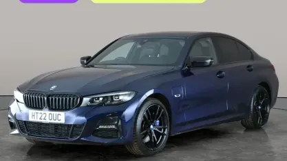 Used BMW 330e M Sport 292 HP (214 kW) 2022 Blue Sedan