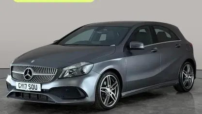 Used Mercedes A180 AMG line 122 HP (89 kW) 2017 Grey Hatchback