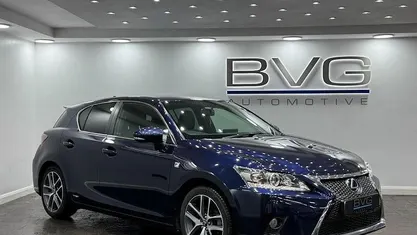 Blue Used 2016 Lexus CT200h Sport Line Hatchback | £10,994 (Fair price)