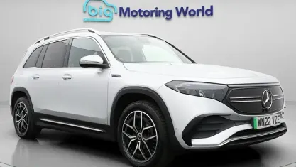 Used Mercedes EQB300 AMG line 167 kW (228 HP) 2022 Silver SUV