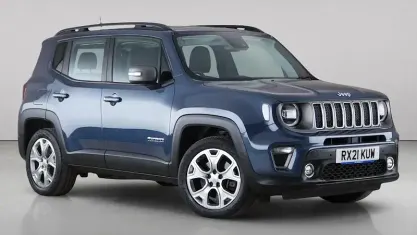 Used Jeep Renegade Limited 190 HP (139 kW) 2021 Blue SUV