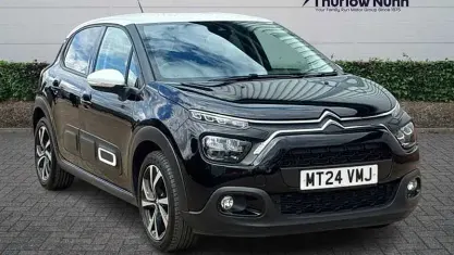 Used Citroën C3 PureTech 83 HP (61 kW) 2024 Black Hatchback