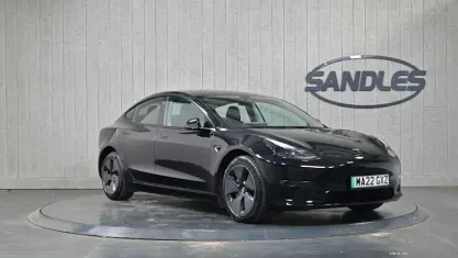 Used Tesla Model 3 Long Range AWD 366 kW (498 HP) 2022 Black Sedan
