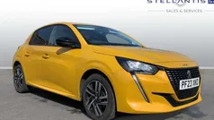 Yellow Used 2023 Peugeot 208 Allure+ Hatchback | £14,289 (Fair price)