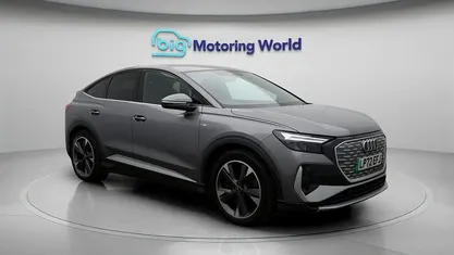 Used 2022 Audi Q4 Sportback e-tron S-Line SUV | £24,200 (Good price)