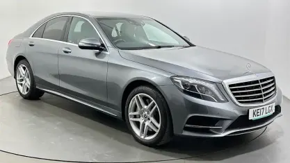 Used Mercedes S350 AMG line 258 HP (189 kW) 2017 Grey Sedan