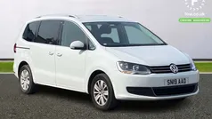 White Used 2019 VW Sharan SE MPV | £20,299 (Fair price)
