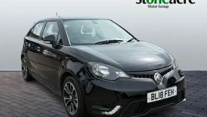 Used MG MG3 106 HP (77 kW) 2018 Black Hatchback
