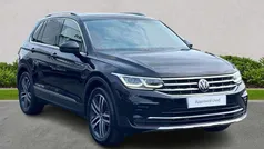 Black Used 2022 VW Tiguan Elegance SUV | £24,043 (Fair price)