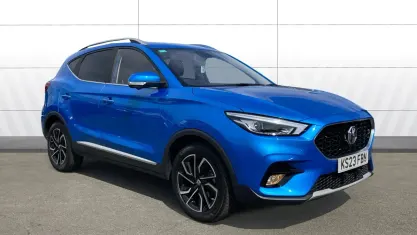 Used MG ZS Exclusive 106 HP (77 kW) 2023 Blue SUV