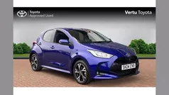Blue Used 2024 Toyota Yaris Hybrid Design Hatchback | £19,642 (Fair price)
