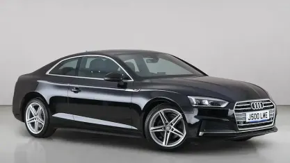 Used Audi A5 S-Line 190 HP (139 kW) 2017 Black Coupe