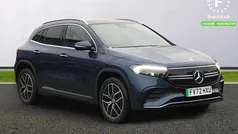 Blue Used 2022 Mercedes EQA350 AMG Line Premium SUV | £24,499 (Fair price)
