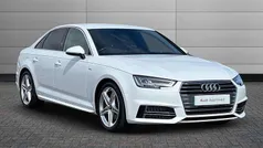 Ibis white Used 2017 Audi A4 S-Line Sedan | £14,450 (Fair price)