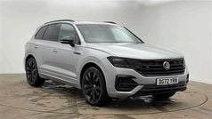 Silver Used 2022 VW Touareg Black Edition SUV | £40,695 (Fair price)