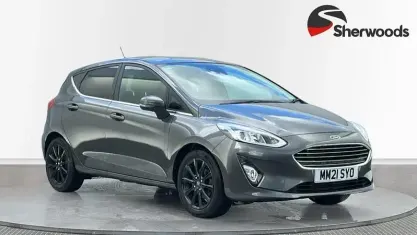 Used Ford Fiesta Titanium 125 HP (91 kW) 2021 Grey Hatchback