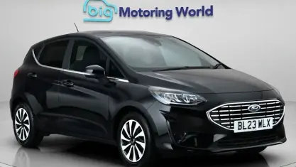 Used Ford Fiesta Titanium 125 HP (91 kW) 2023 Black Hatchback