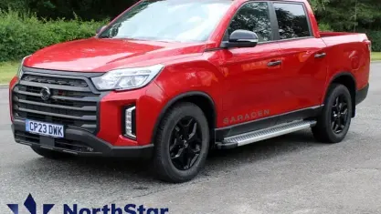 Used SsangYong Musso 203 HP (149 kW) 2023 Red Pickup
