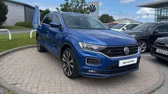 Blue Used 2019 VW T-Roc R-line SUV | £16,595 (Fair price)