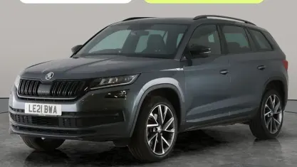 Used Skoda Kodiaq SportLine 150 HP (110 kW) 2021 Grey SUV