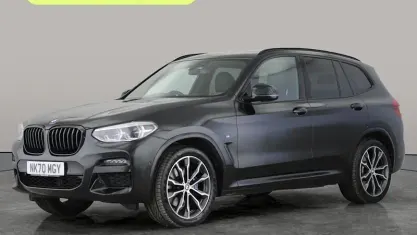 Used BMW X3 M Sport 190 HP (139 kW) 2020 Black SUV