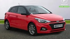 Red Used 2019 Hyundai i20 Hatchback | £11,099 (Fair price)