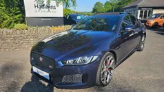 Blue Used 2017 Jaguar XE Supercharged Sedan | £14,995 (Fair price)