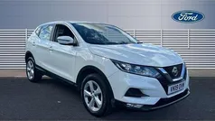 White Used 2019 Nissan Qashqai Acenta Premium SUV | £10,661 (Super price)