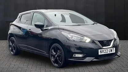 Black Used 2022 Nissan Micra Hatchback | £11,995 (Fair price)