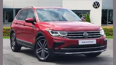 Red Used 2021 VW Tiguan Elegance SUV | £22,299 (Fair price)