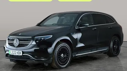 Used Mercedes EQC400 AMG Line Premium Plus 300 kW (408 HP) 2022 Black SUV