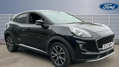 Used Ford Puma Titanium 125 HP (91 kW) 2023 Black SUV