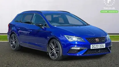 Used Seat Leon ST 4Drive 300 HP (220 kW) 2019 Blue Estate