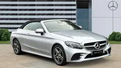 Silver Used 2023 Mercedes C300 AMG line Cabriolet | £35,773 (Fair price)