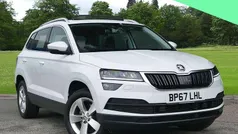 White Used 2018 Skoda Karoq SUV | £19,295 (Fair price)