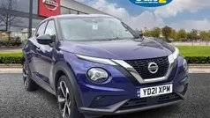 Blue Used 2021 Nissan Juke Tekna SUV | £14,790 (Fair price)