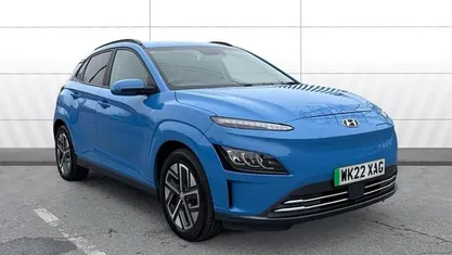 Used Hyundai Kona Premium 150 kW (204 HP) 2022 Blue SUV
