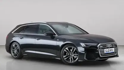 Used Audi A6 S-Line 204 HP (150 kW) 2021 Grey Estate