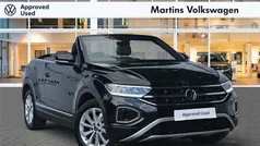 Black Used 2022 VW T-Roc Cabriolet Style Cabriolet | £24,495 (Fair price)