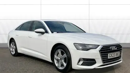 Used Audi A6 Advanced 204 HP (150 kW) 2023 White Sedan