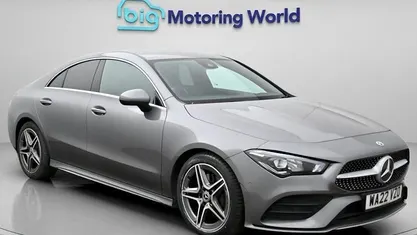 Begagnad Mercedes CLA200 AMG line 163 HK (119 kW) 2022 Grå Sportkupé