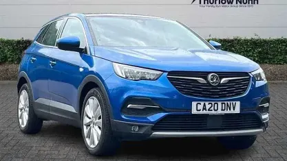 Used Vauxhall Grandland X Elite 131 HP (96 kW) 2020 Blue SUV
