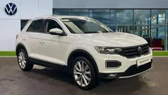 White Used 2021 VW T-Roc SEL SUV | £20,432 (Fair price)