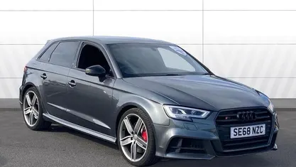 Used Audi S3 Sportback Black Edition 300 HP (220 kW) 2019 Grey Hatchback