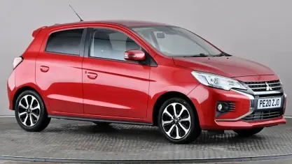 Usado Mitsubishi Mirage Edition 80 HP (58 kW) 2020 Vermelho Citadino