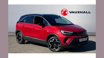 Used Vauxhall Crossland Ultimate 110 HP (80 kW) 2024 Red SUV