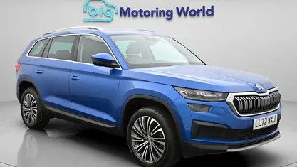 Used Skoda Kodiaq SE L Executive 150 HP (110 kW) 2023 Blue SUV