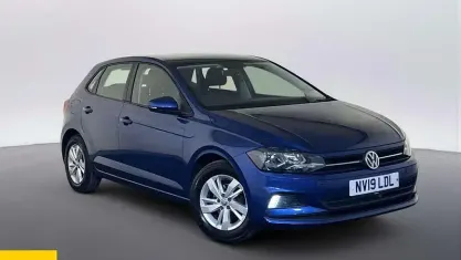 Used VW Polo Edition 95 HP (69 kW) 2019 Blue Hatchback