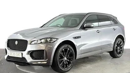 Used Jaguar F-Pace Chequered Flag 241 HP (177 kW) 2020 Grey SUV