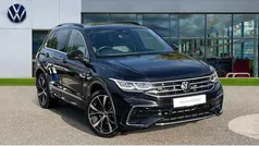 Black Used 2022 VW Tiguan R-line SUV | £26,479 (Fair price)
